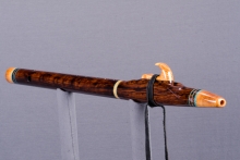 Ironwood Burl (desert) Native American Flute, Minor, Mid G-4, #H28I (2)
